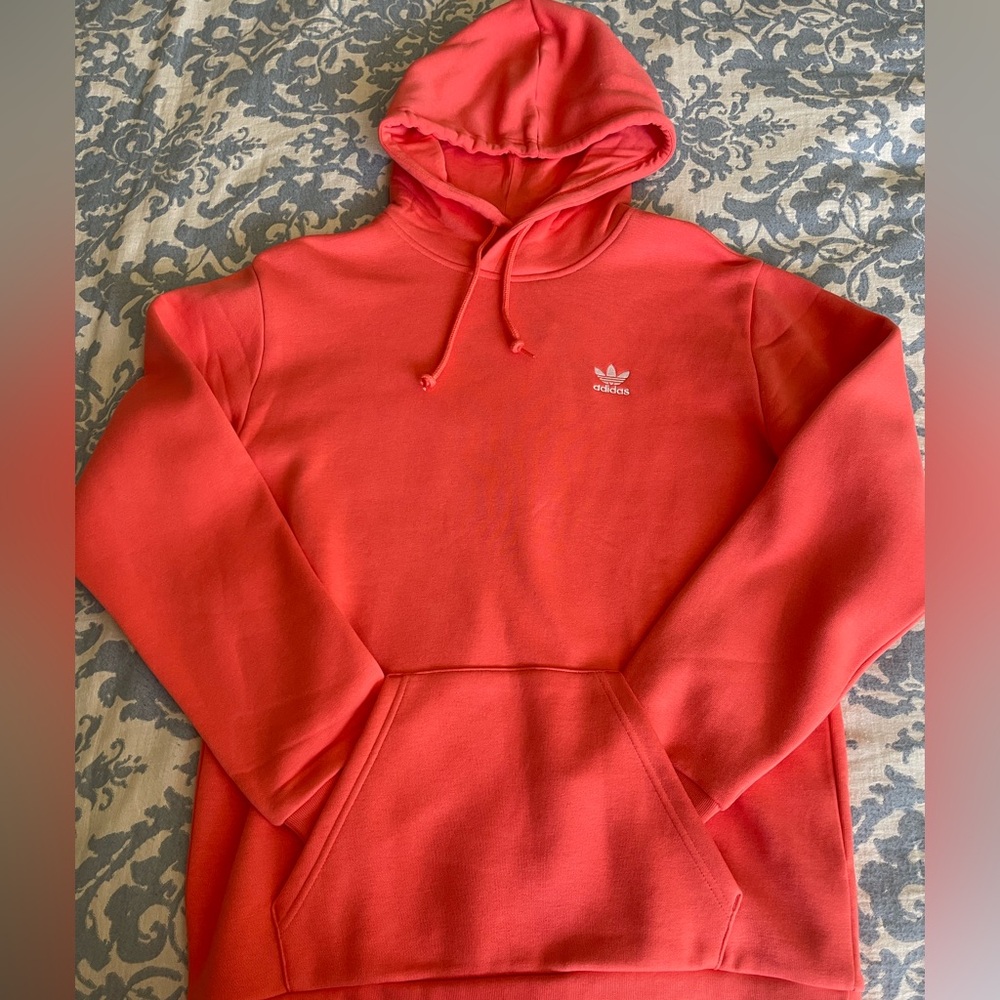 Adidas Men's Red Hoodie